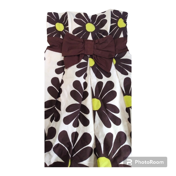 B Darlin strapless floral dress, no size, measurements given 30" bustline - Picture 4 of 9